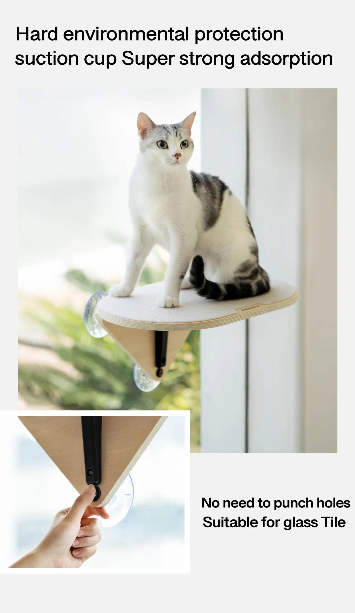 Robud & Mewoofun Official Store - Wholesale Pet Scratcher - Cat - MEWOOFUN Cotton Cat Window Bed Jumping Climbing Platform Cat6
