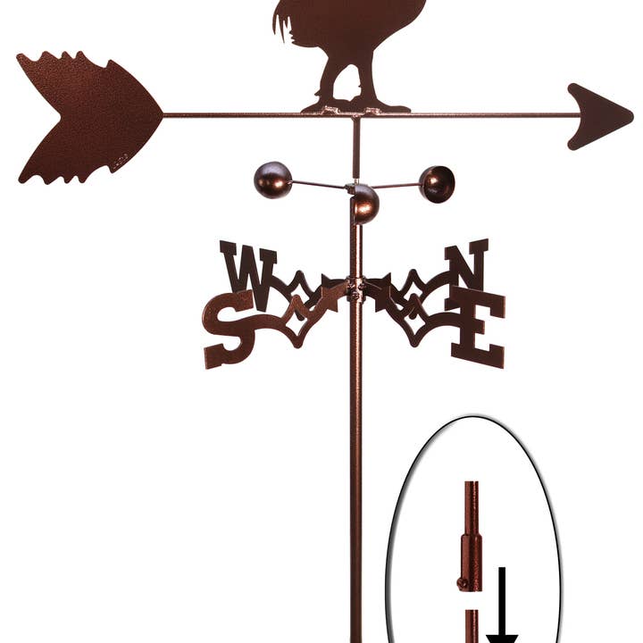 SWEN Products - Wholesale Wind Spinner - ROOSTER CHICKEN Weathervane1