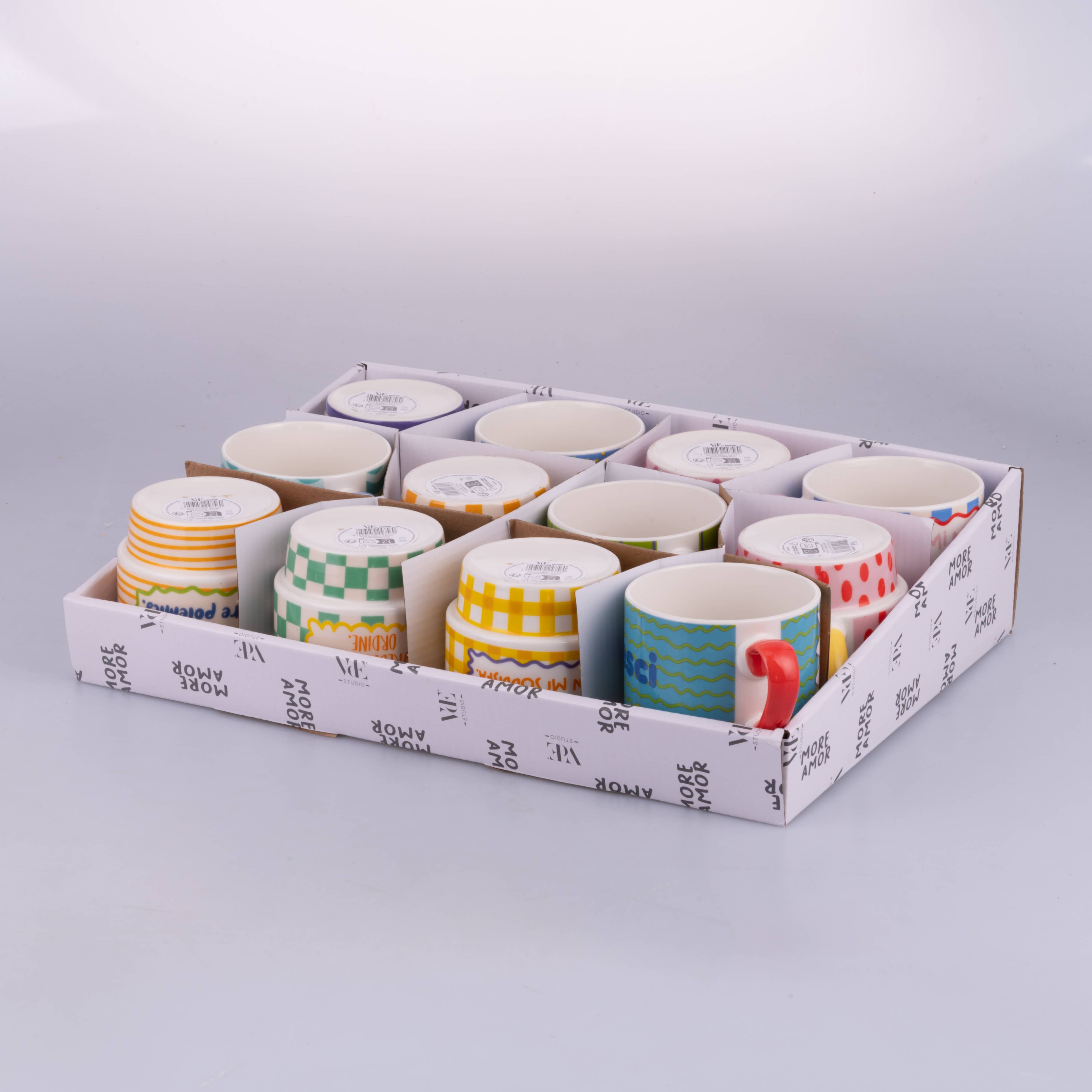 VdE Tivoli 1996 – wholesale Dricksglas och koppar – MER AMOR MUG STAP.12 ASS ZODIAC 330ML2