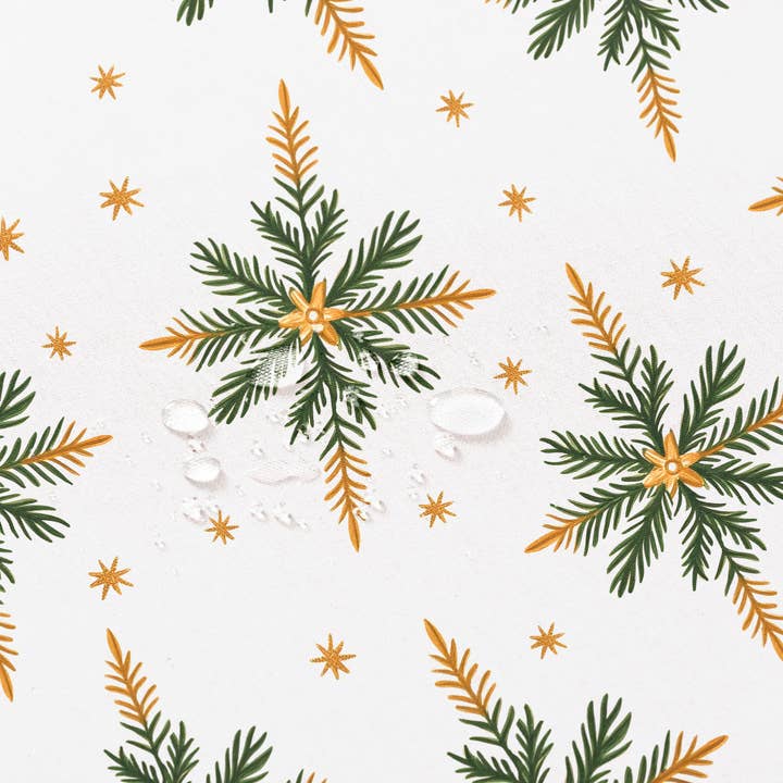 GAMUSI - Wholesale Tablecloth - Christmas tablecloth stain-resistant soft cotton waterproof PINSEL1