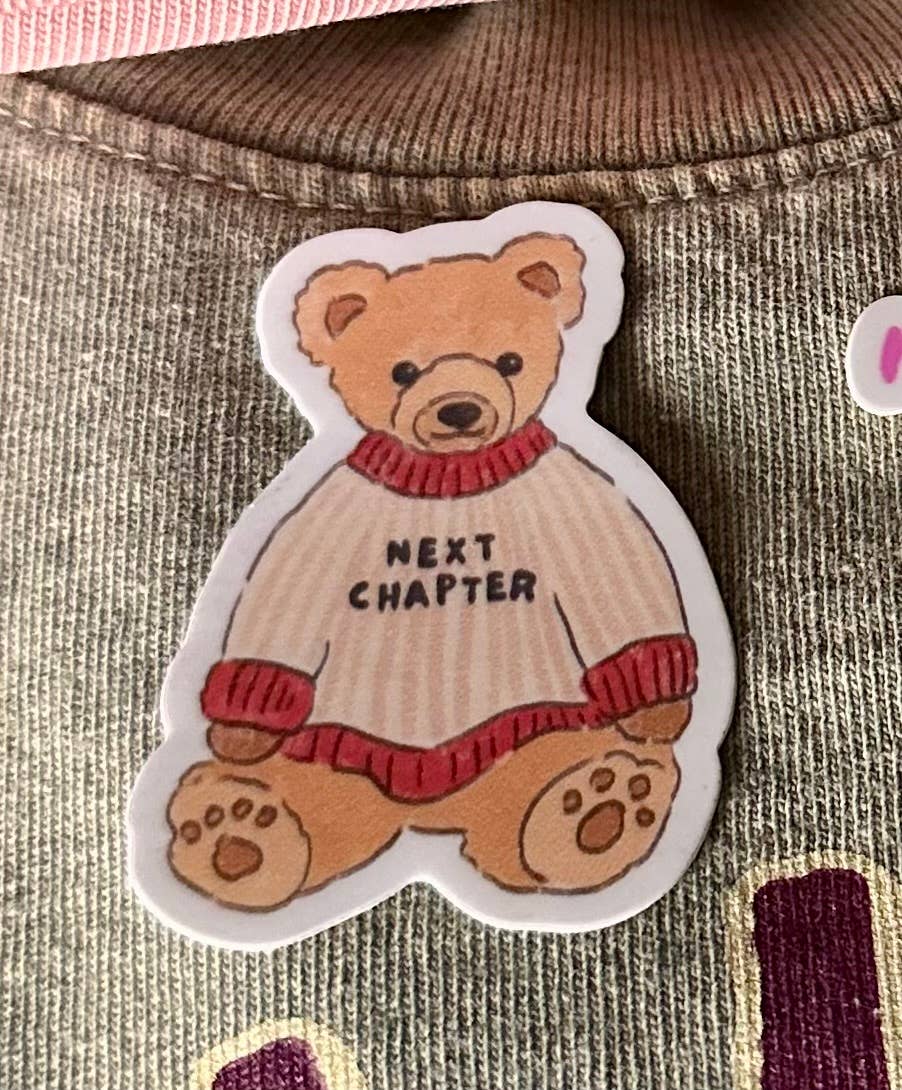 Next Chapter Boutique, LLC - Wholesale Sticker - Next Chapter Bear Sticker1
