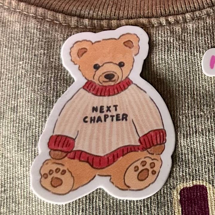 Next Chapter Boutique, LLC - Wholesale Sticker - Next Chapter Bear Sticker1