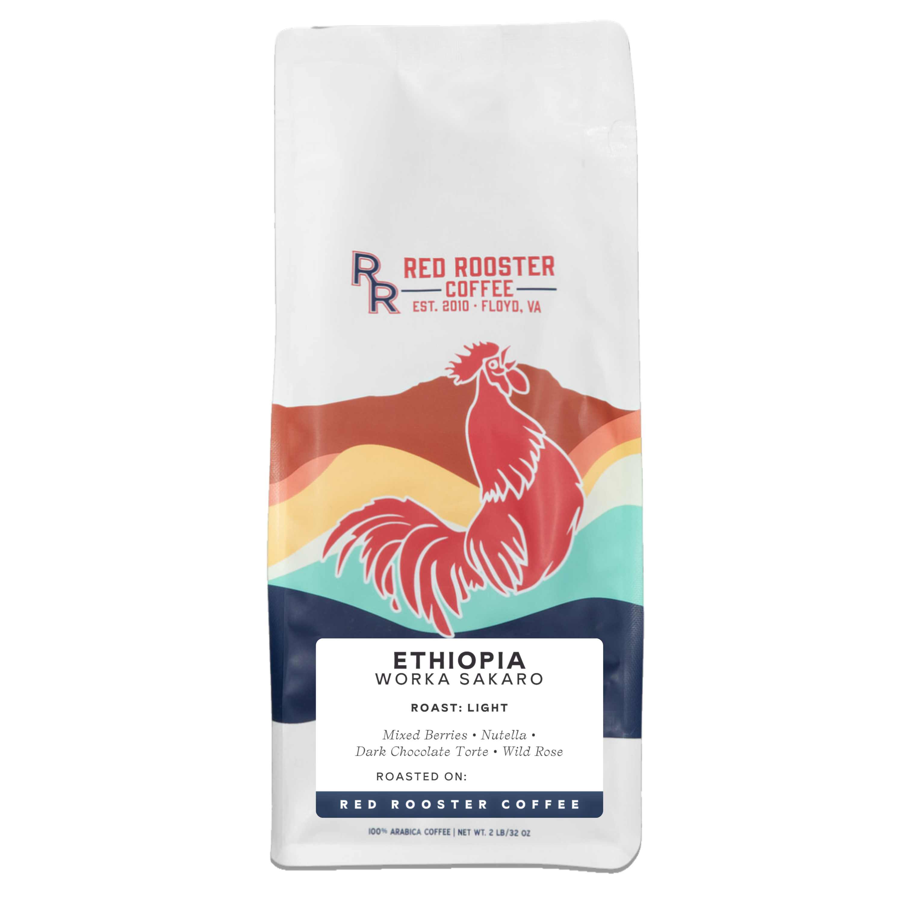 Red Rooster Coffee Roaster - Wholesale Coffee Beans - Ethiopia Worka Sakaro Anaerobic Natural Light Roast Coffee1