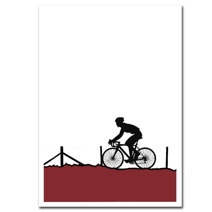 Biglietto di auguri Silhouette del 1967, 17,8 x 12,7 cm. per la vendita all'ingrosso da parte di Gator cards