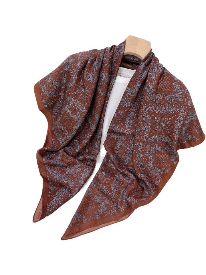 Scarvii - Ethnic Paisley Scarf - Versatile & Stylish for wholesale by Funkyrel® Atzbranding Limited