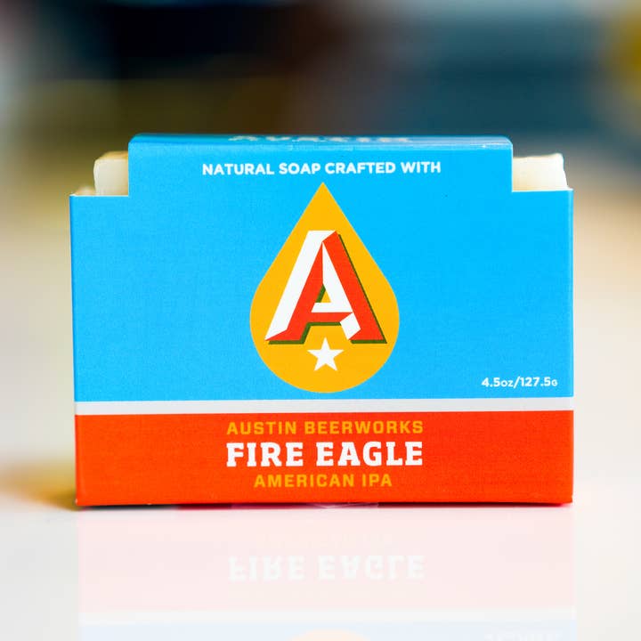 Fire Eagle Brew Bar Soap for wholesale by Kuhdoo Soap