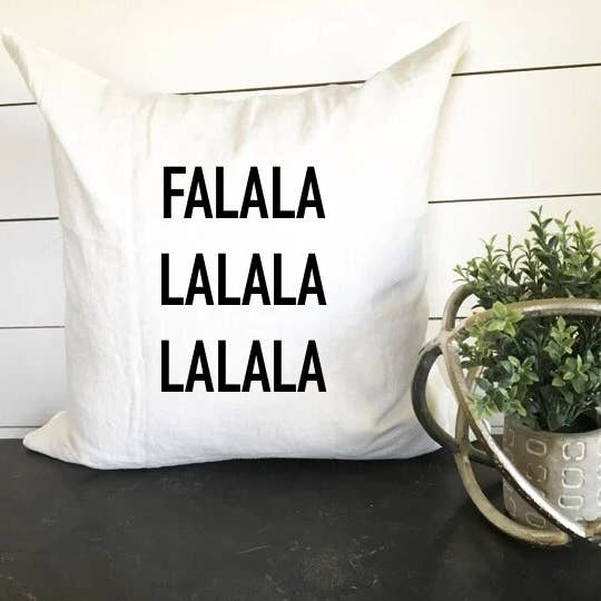 Housse d'oreiller Falalala pour la vente par Design District Co