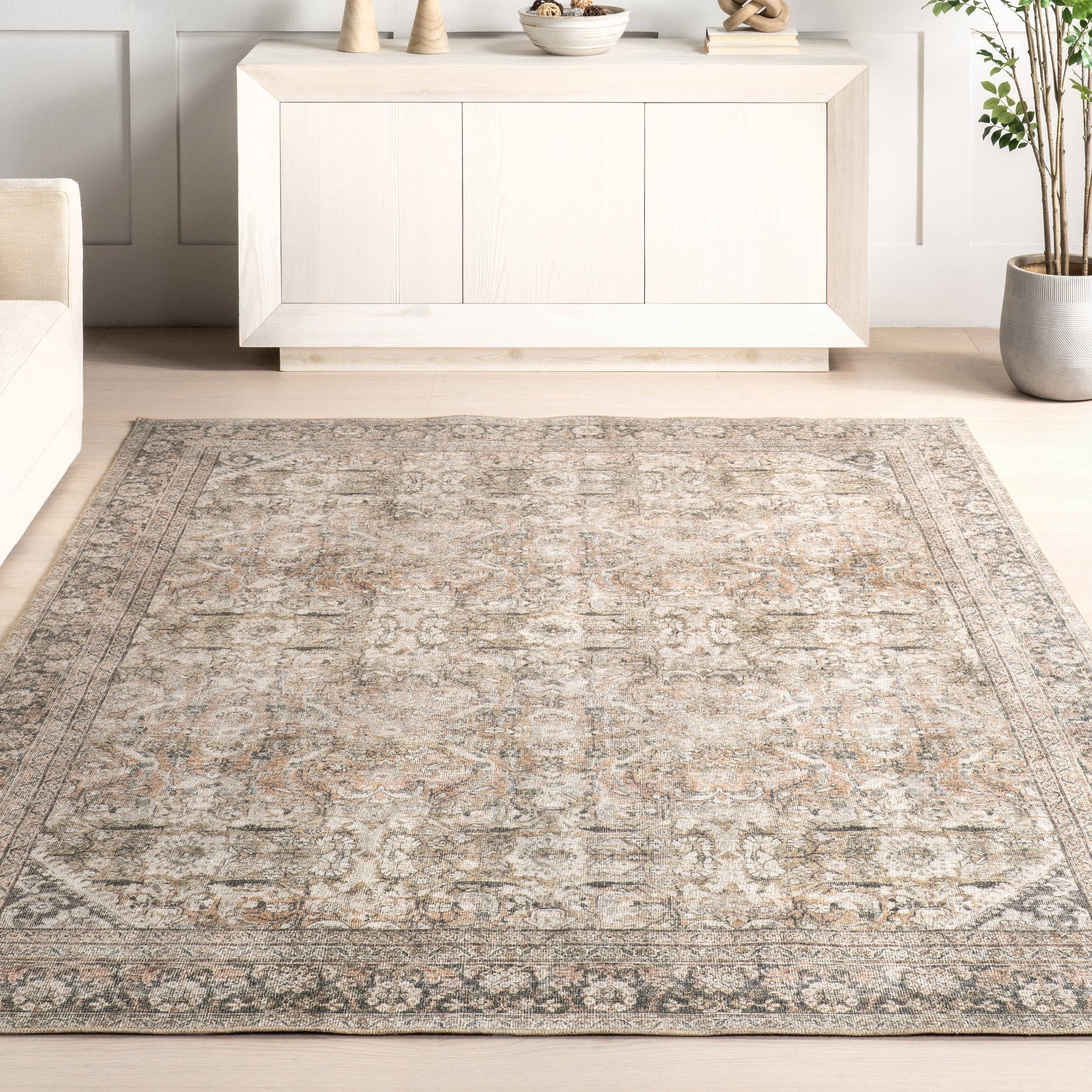 nuLOOM - Wholesale Area Rug - Hillstone Collection Deka Traditional Vintage Medallion Area Rug7