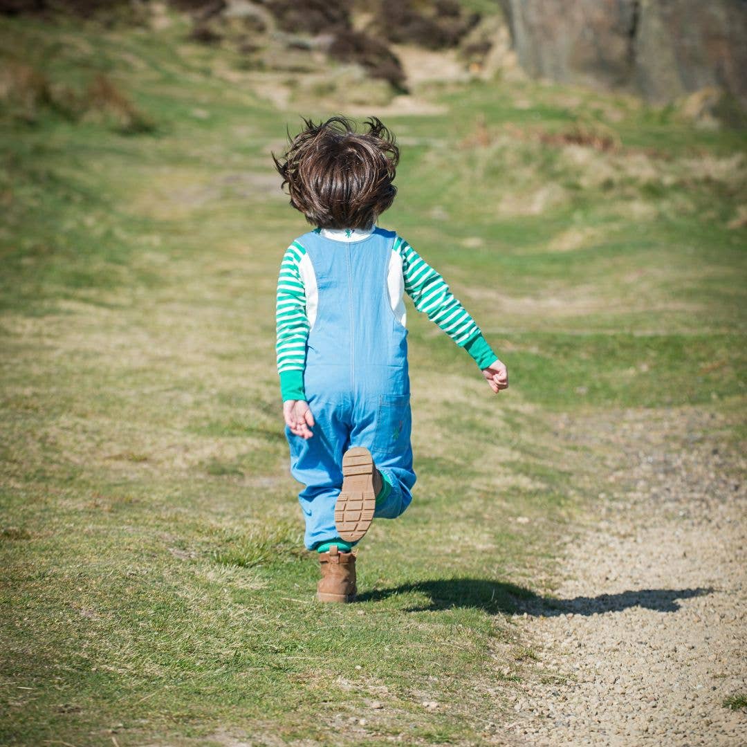 Ducky Zebra: Sustainable Kids' Clothes - Wholesale Overalls - Kids - 'More Moor!' Organic Cotton Kids Dungarees2