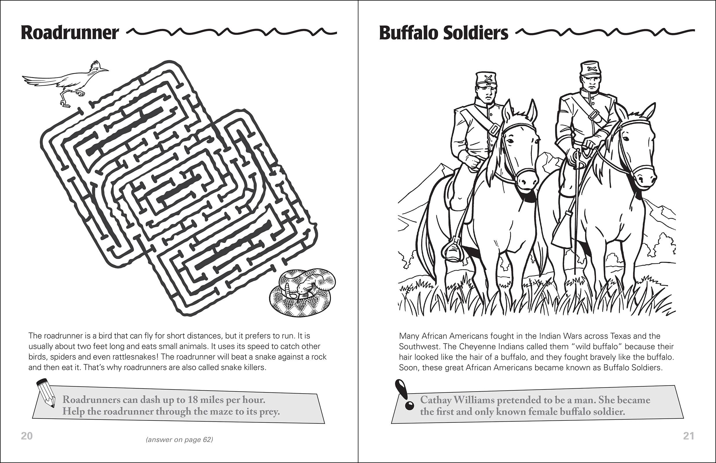 AdventureKEEN - Wholesale Coloring & Activity Book - Kids & Baby - Texas Activity Book3