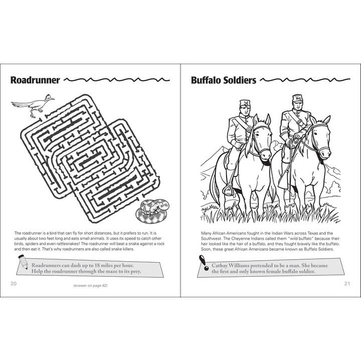 AdventureKEEN - Wholesale Coloring & Activity Book - Kids & Baby - Texas Activity Book3