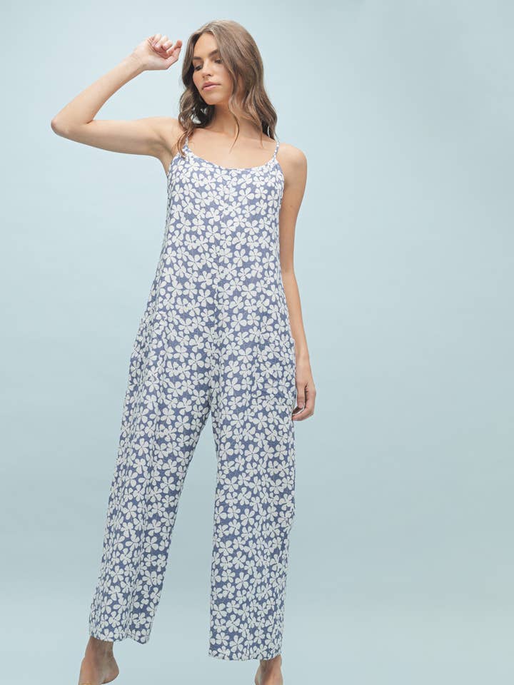 HEMDPAK MET BLOEMENPRINT/WL25-10146 voor wholesale door Wishlist Apparel