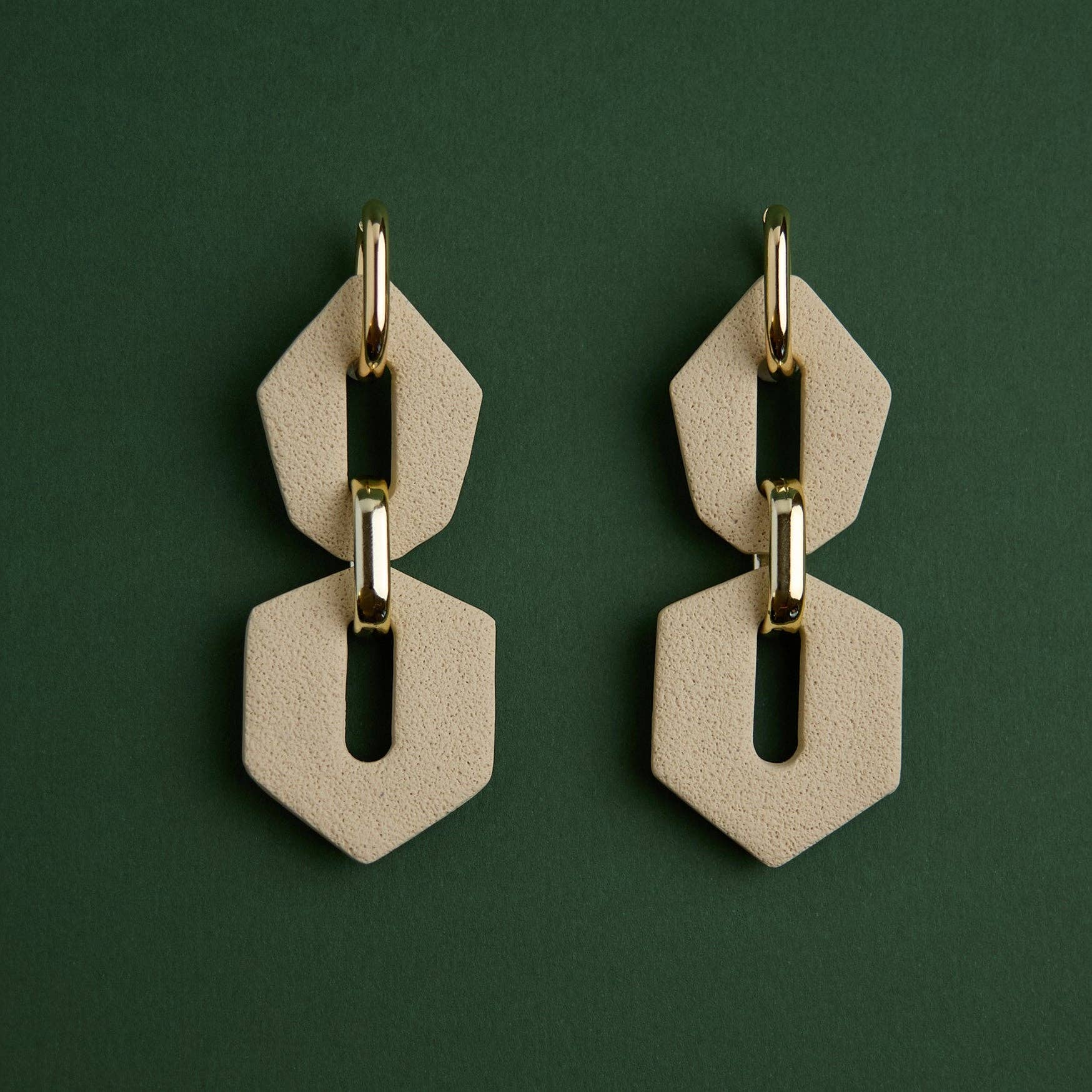 LYHO - Wholesale Hoop Earrings - Shilla Hoops | Handmade clay earrings | LYHO15