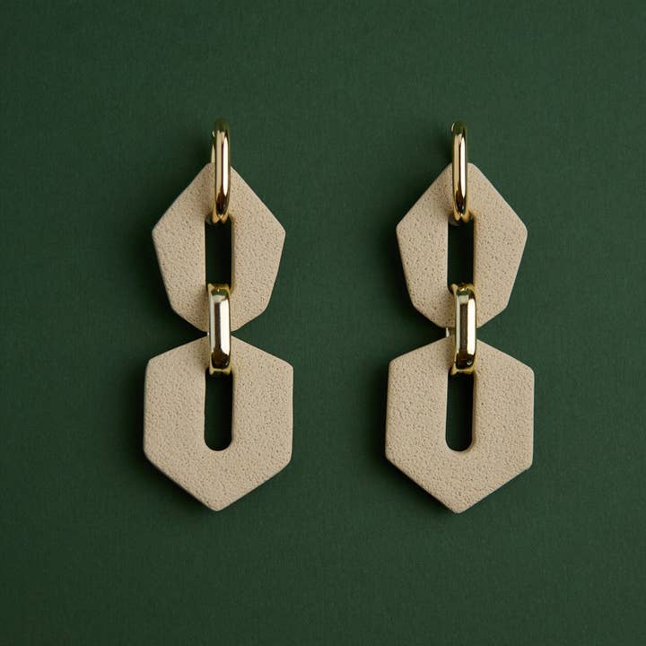 LYHO – wholesale Hoop earrings – Shilla Hoops | Handmade clay earrings | LYHO15