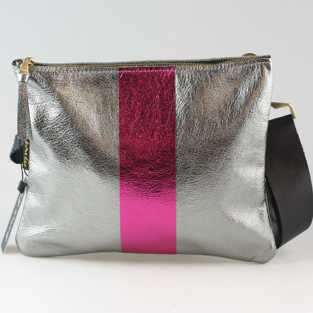 Zina Kao Exclusives – wholesale Crossbody bag – Women's – The METALLIC Stripe Taylor11