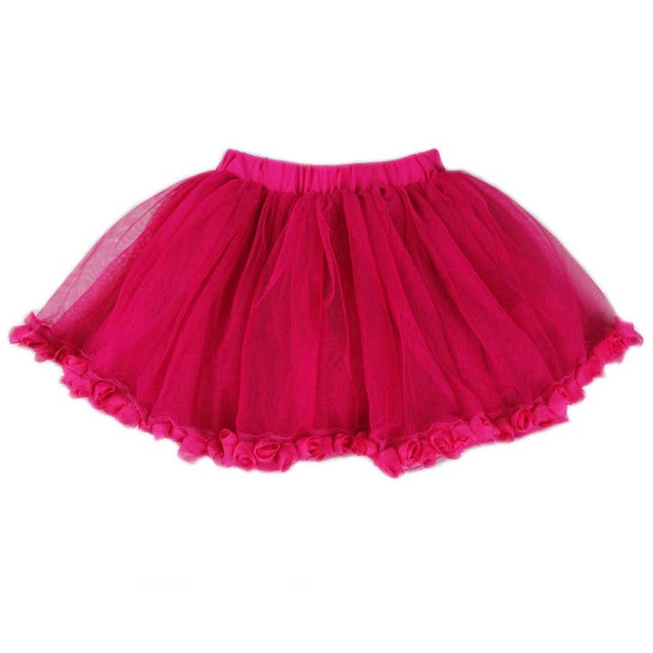 Jupe Tutu à Volants Rose Fuchsia pour la vente par Wenchoice