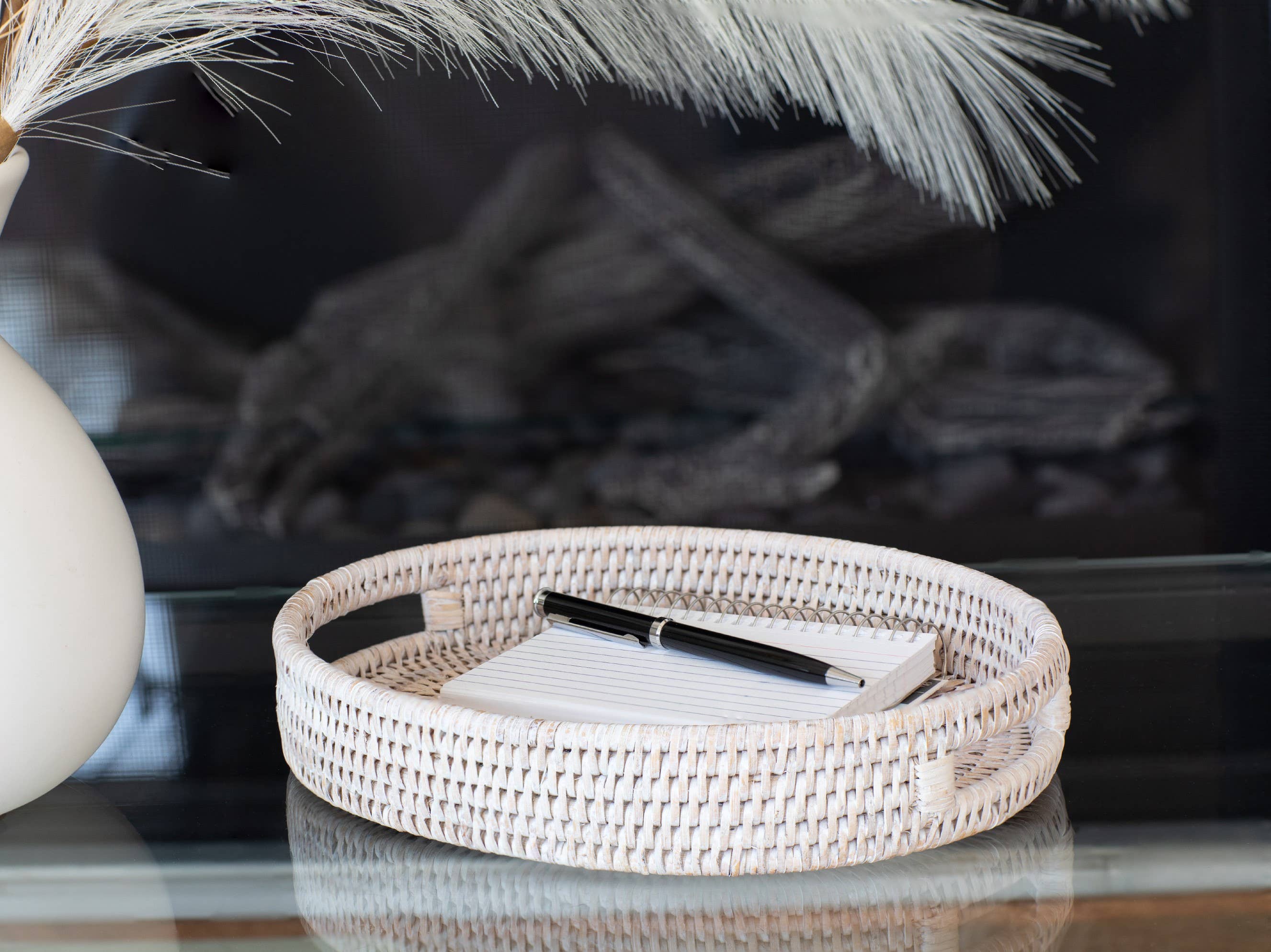 Artifacts Trading Company – Engroshandel Pyntebakke – Rattan oval toiletbakke6