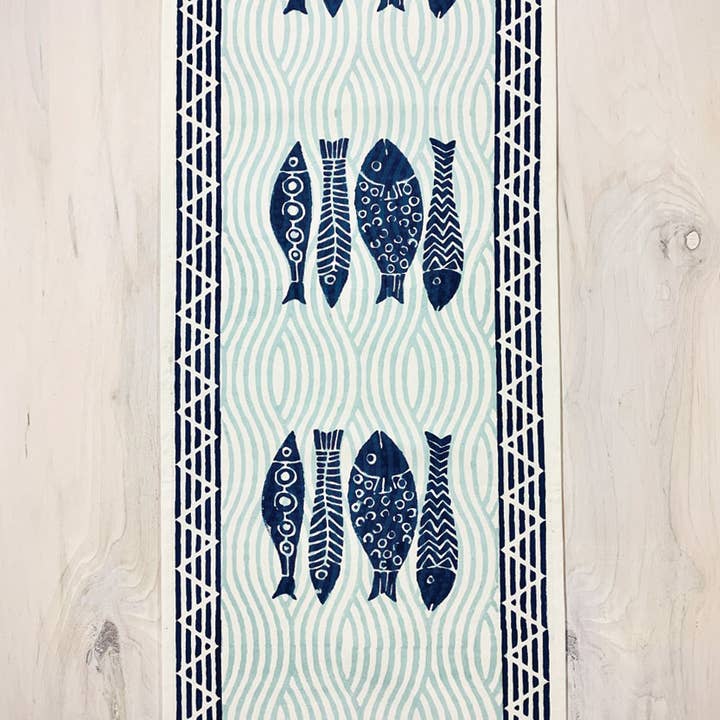 Sevya Handmade - Wholesale Table Runner - Fish Table Runner