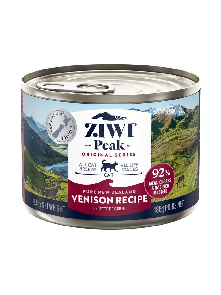 LATTINE PER GATTI Ziwi PEAK Cervo 185 gr. per la vendita all'ingrosso da parte di Finest Petfoods