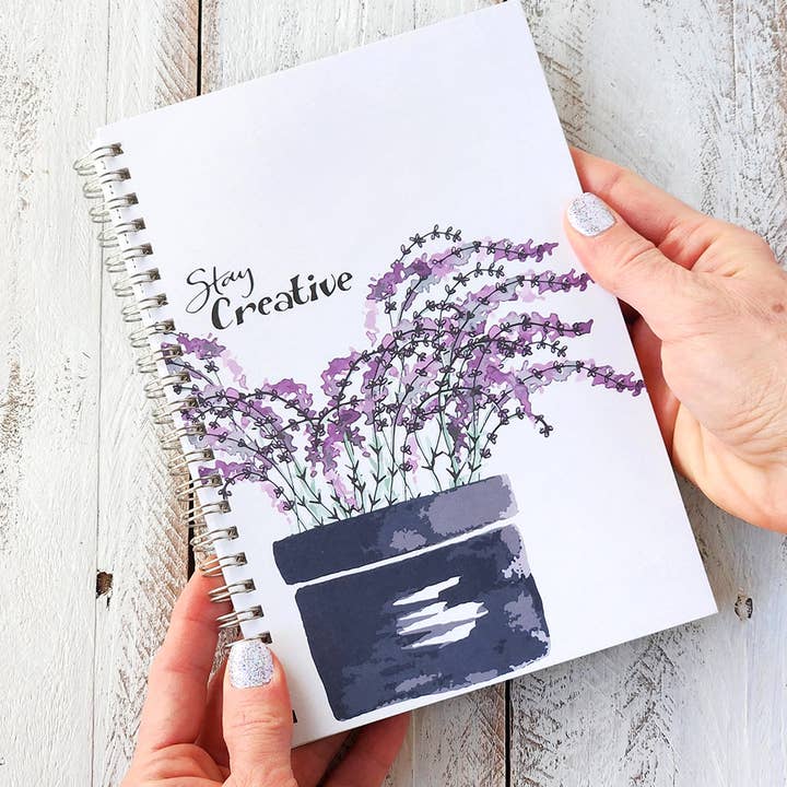 The Painted Pen - Wholesale Notebook - Summer Notebooks with Watercolor Cover Designs0