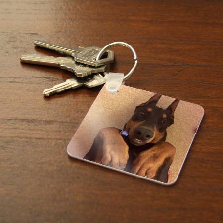 Llavero Personalizado Torcido para venta al por mayor de CROOKED CHARLIE DESIGNS INC.