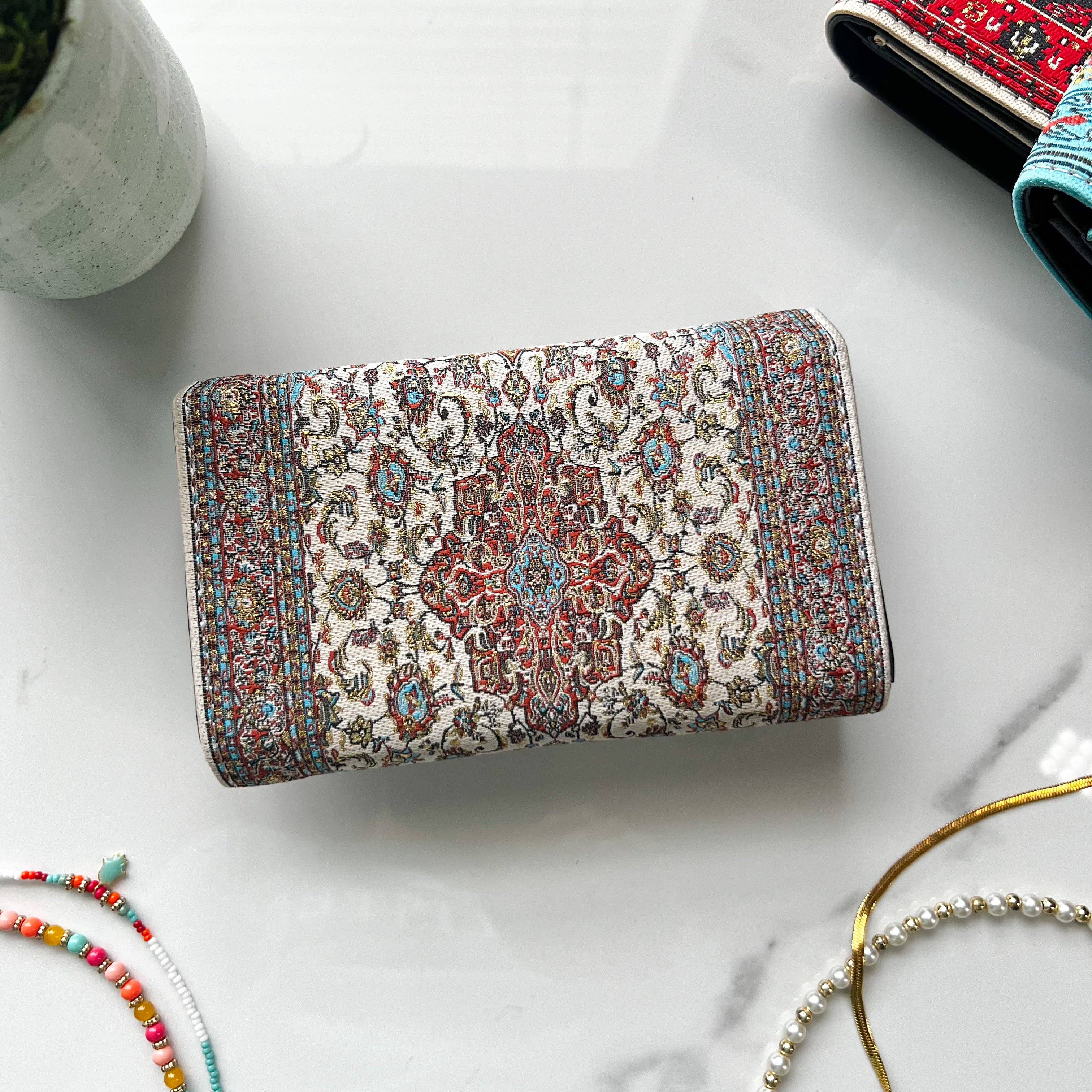 Umays Boho - Wholesale Wallet - Women's - Rug Design Small Wallet for Women, Handmade Women's Accessories3