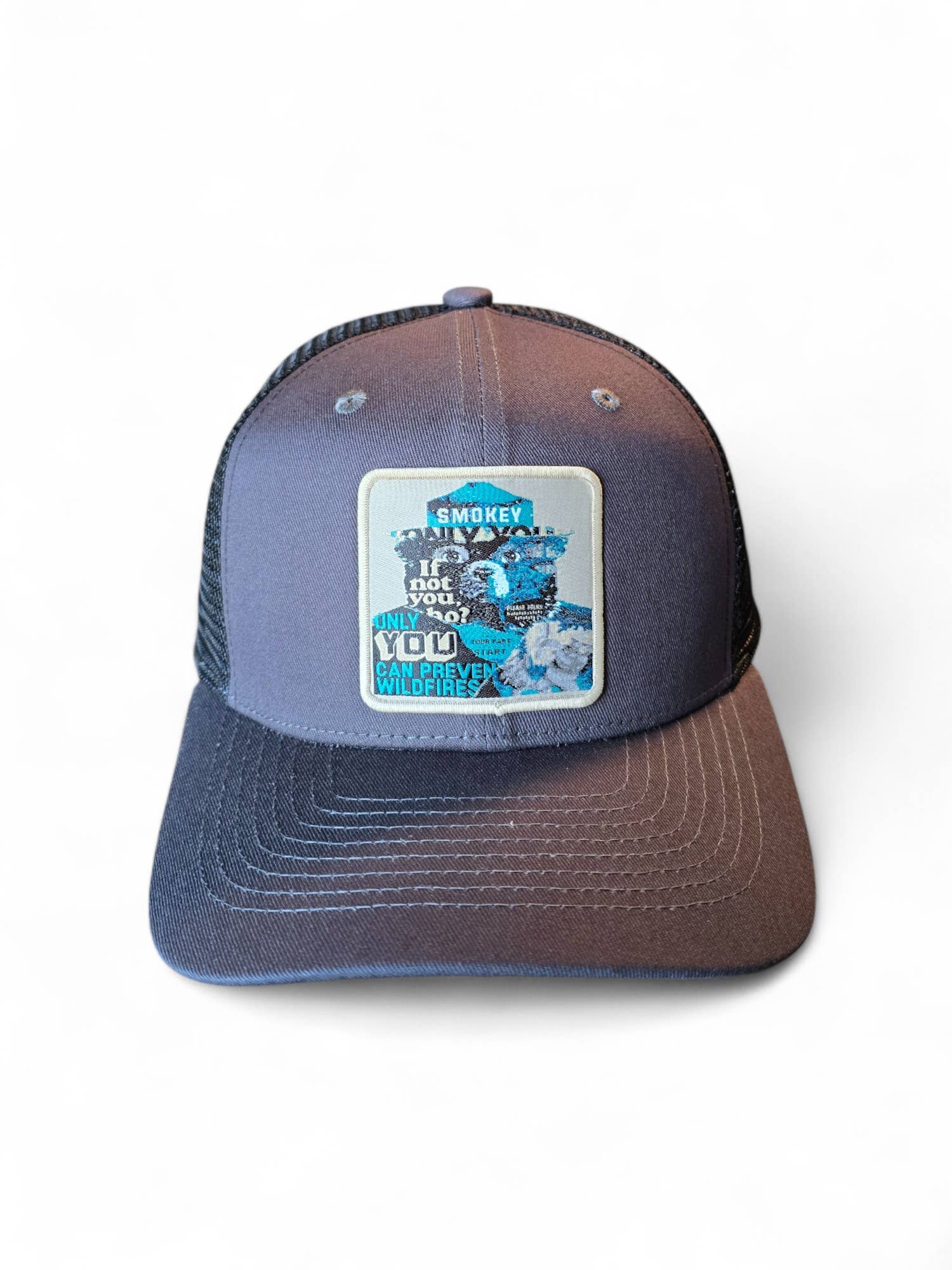 PNW Apparel - Wholesale Trucker Hat - Unisex - Smokey the Bear Snapback Trucker Hat w/ Patch12