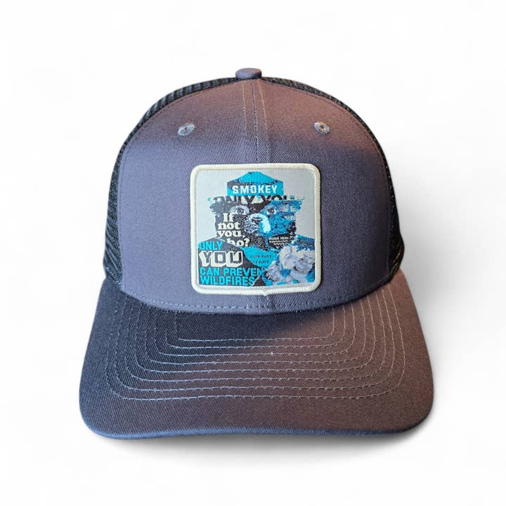 PNW Apparel - Wholesale Trucker Hat - Unisex - Smokey the Bear Snapback Trucker Hat w/ Patch10