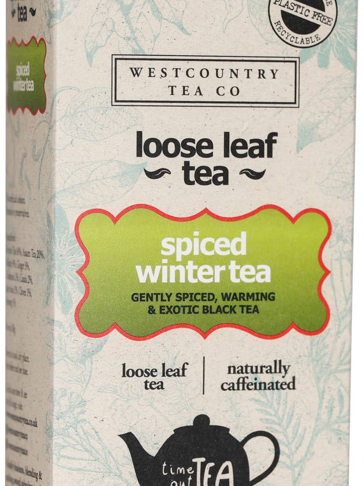 Spiced Winter Tea Loose Leaf Time Out Tea for wholesale by Westcountry Tea Co.