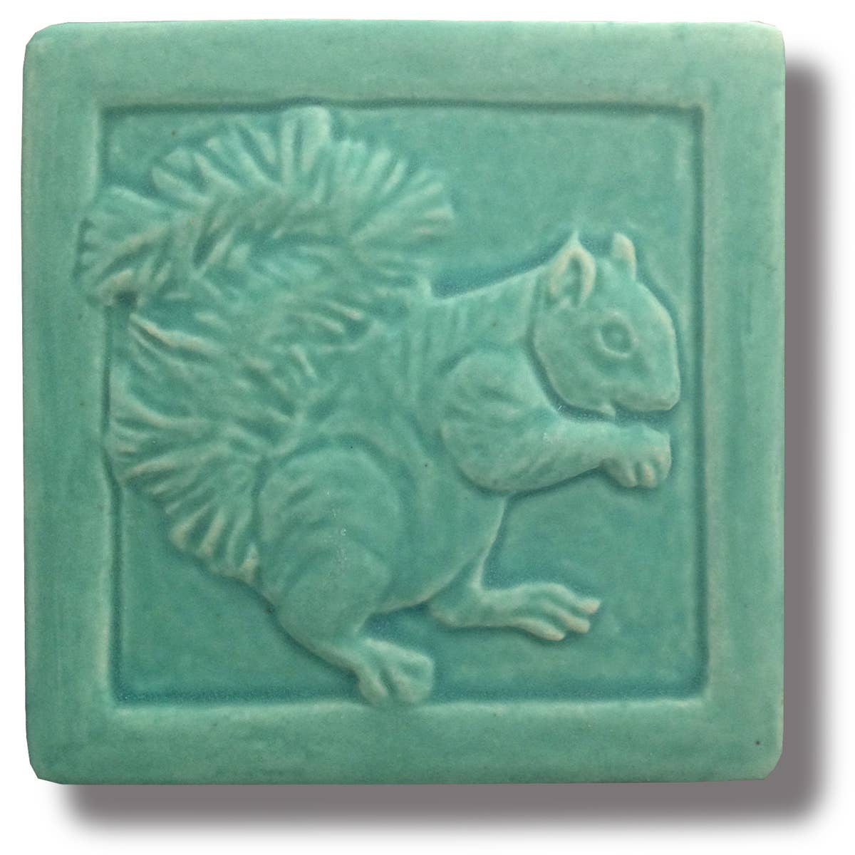 Whistling Frog Tile Inc. - Wholesale Wall Tile - Fred the Squirrel Art Tile 4x4"0
