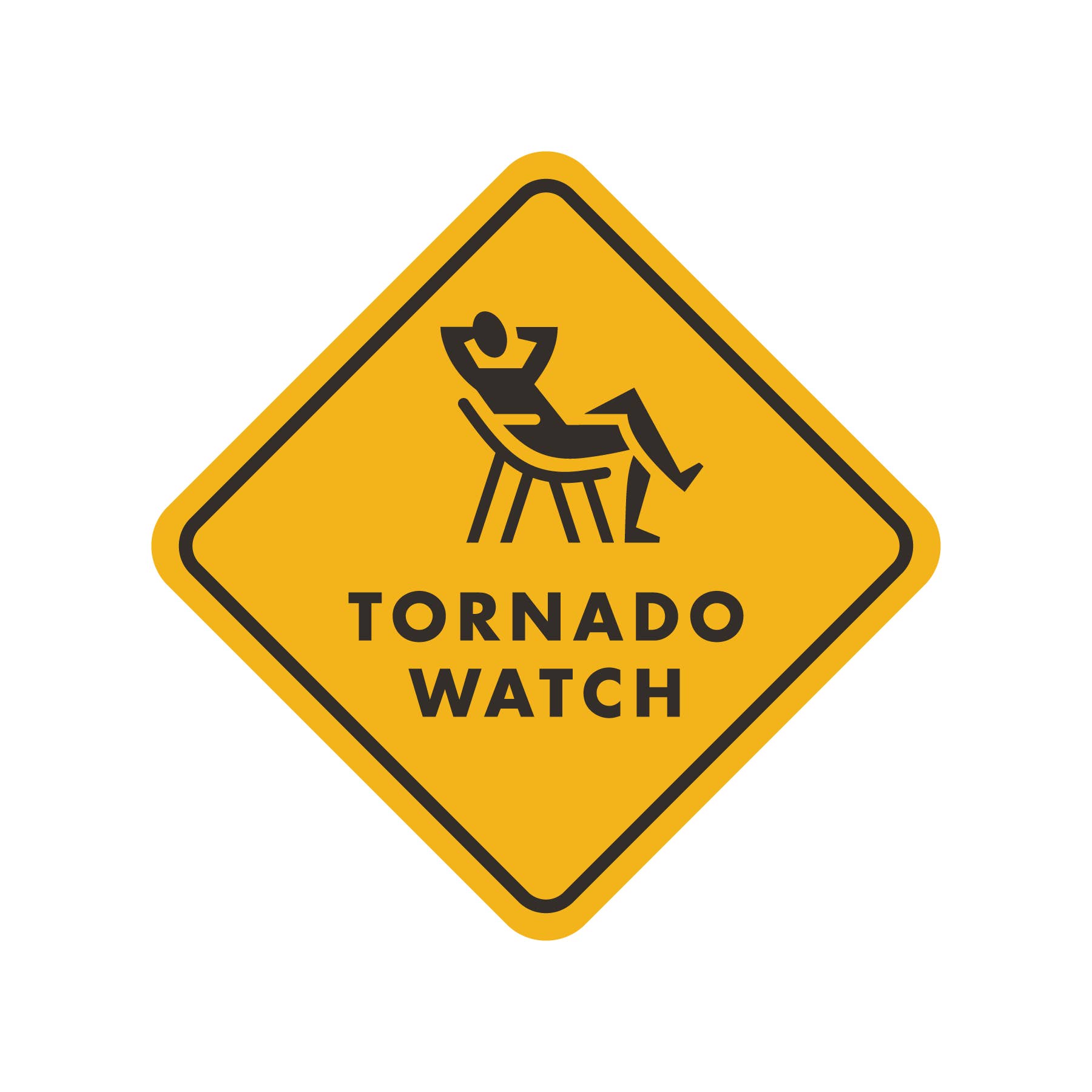 Heartlandia - Wholesale Magnet - Tornado Watch Magnet