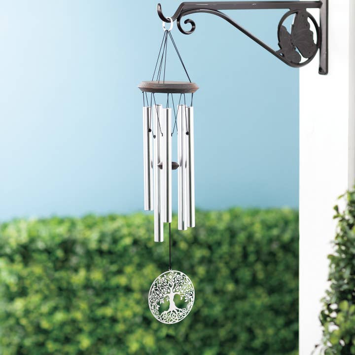 Woodstock Chimes - Wholesale Wind Chime - Woodstock Habitatsâ„¢ Chime - Mirror, Tree of Life