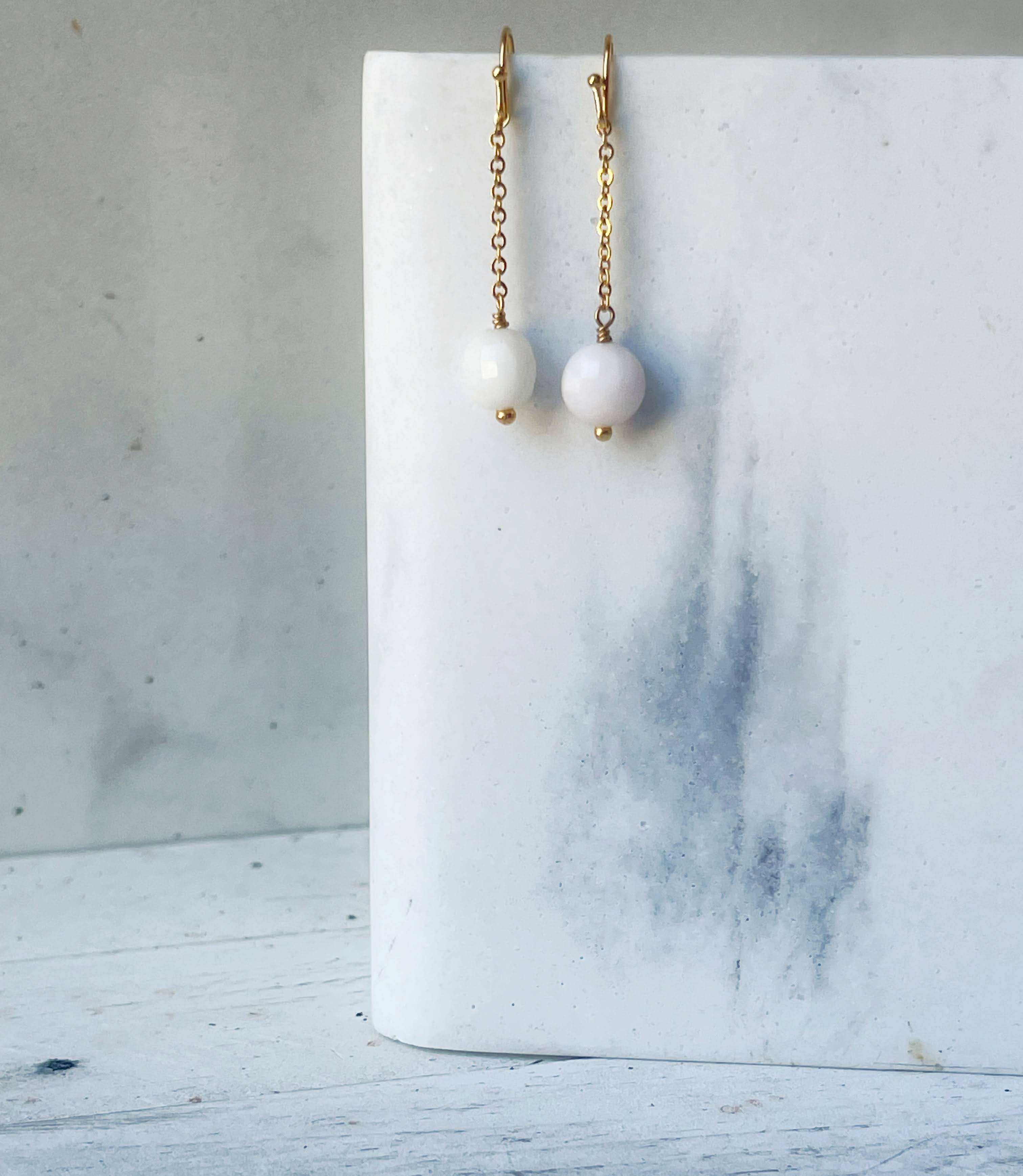 Rage Gems & Jewelry - Wholesale Dangle Earrings - Faceted Morganite Coin Drop Earrings3