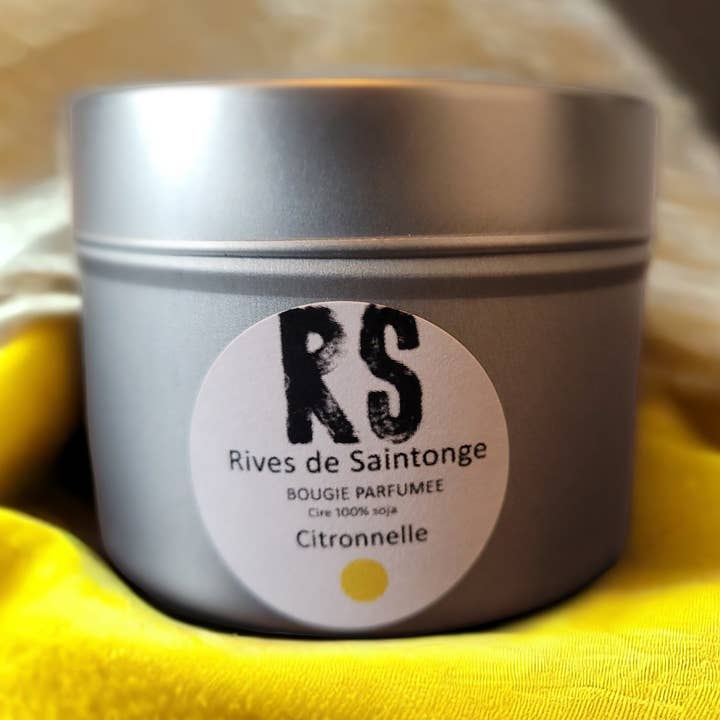 Candela naturale al citronella per la vendita all'ingrosso da parte di RIVES DE SAINTONGE