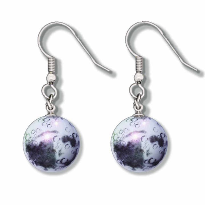 Boucles d'oreilles Moon 1/2 » pour la vente par Shasta Visions