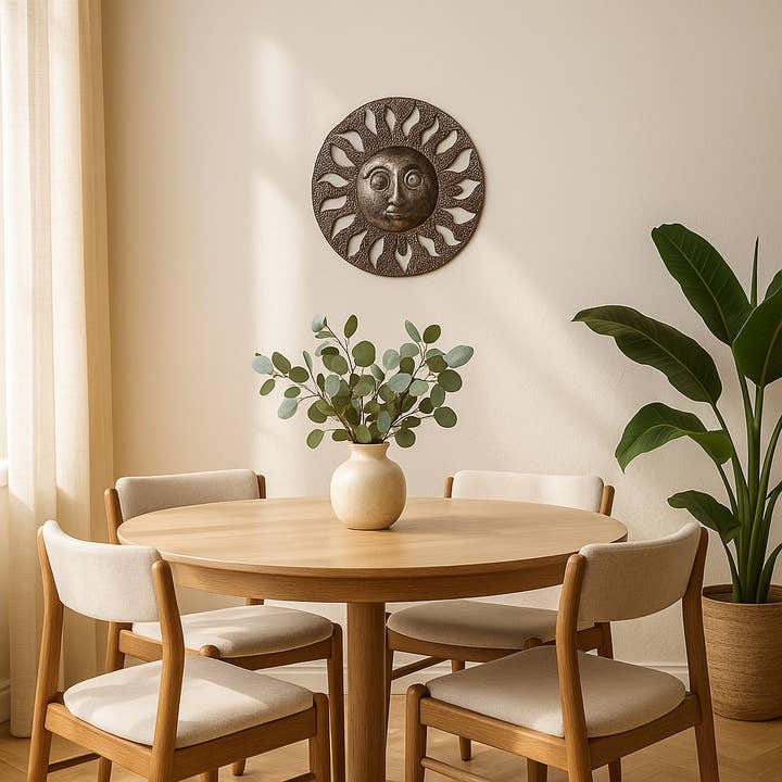 Beyond Borders - Wholesale Wall Accent - Medallion Sun Face3