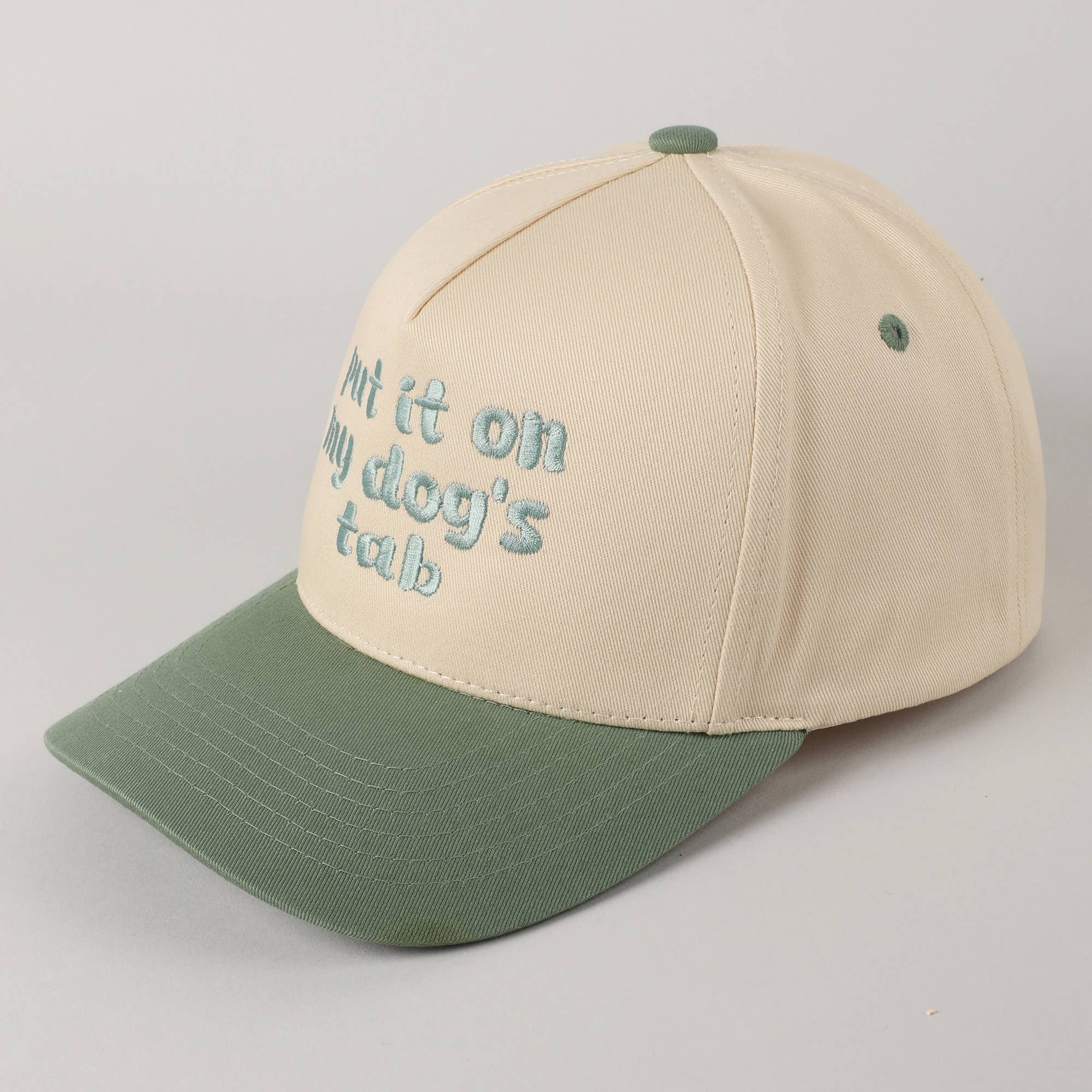 Fashion City – wholesale Baseballkeps - Herr – Sätt det på min hunds flik Tvåfärgad Truckerkeps23