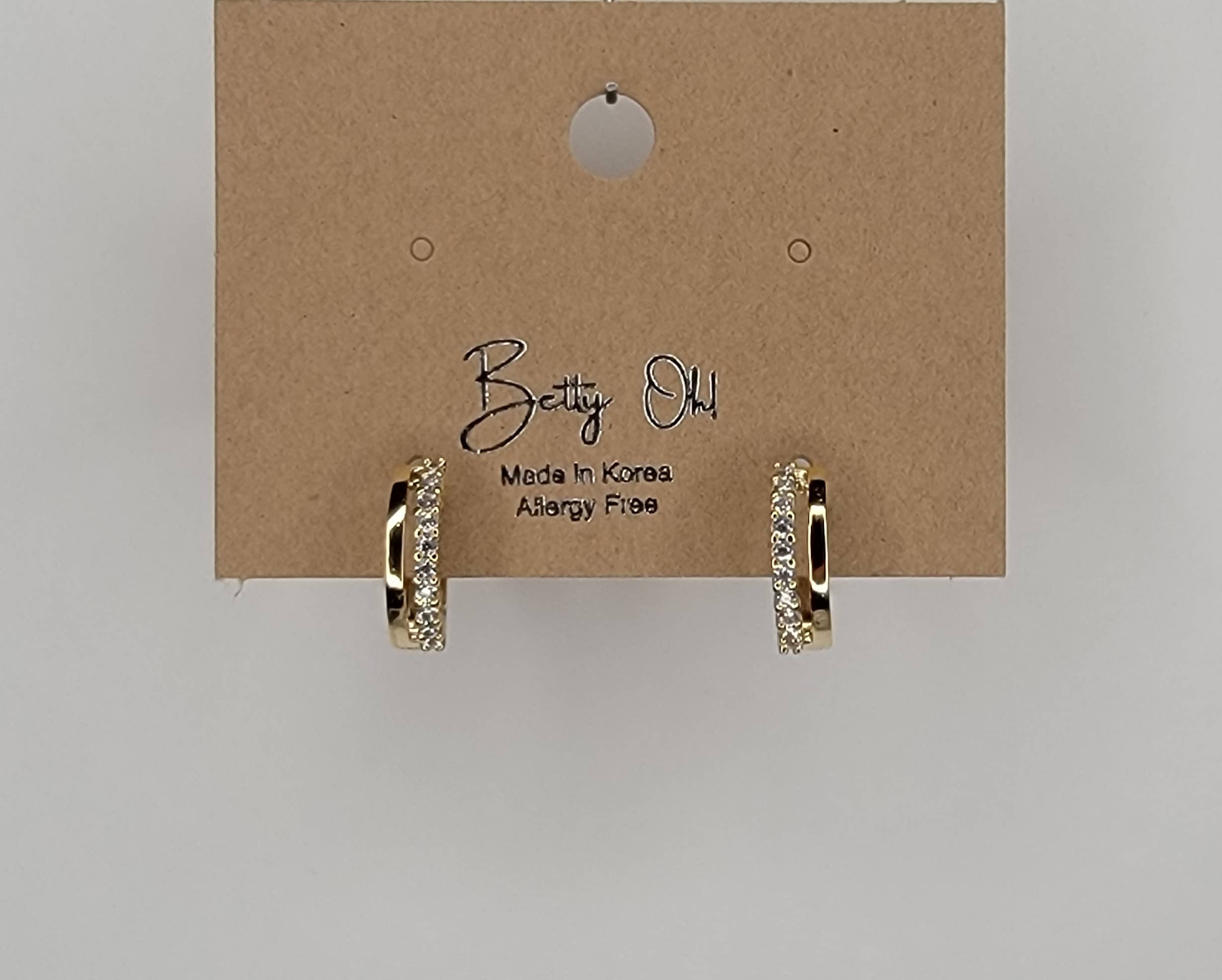 BETTYOH INC - Wholesale Huggie Earrings - HUGGIE HOOP5