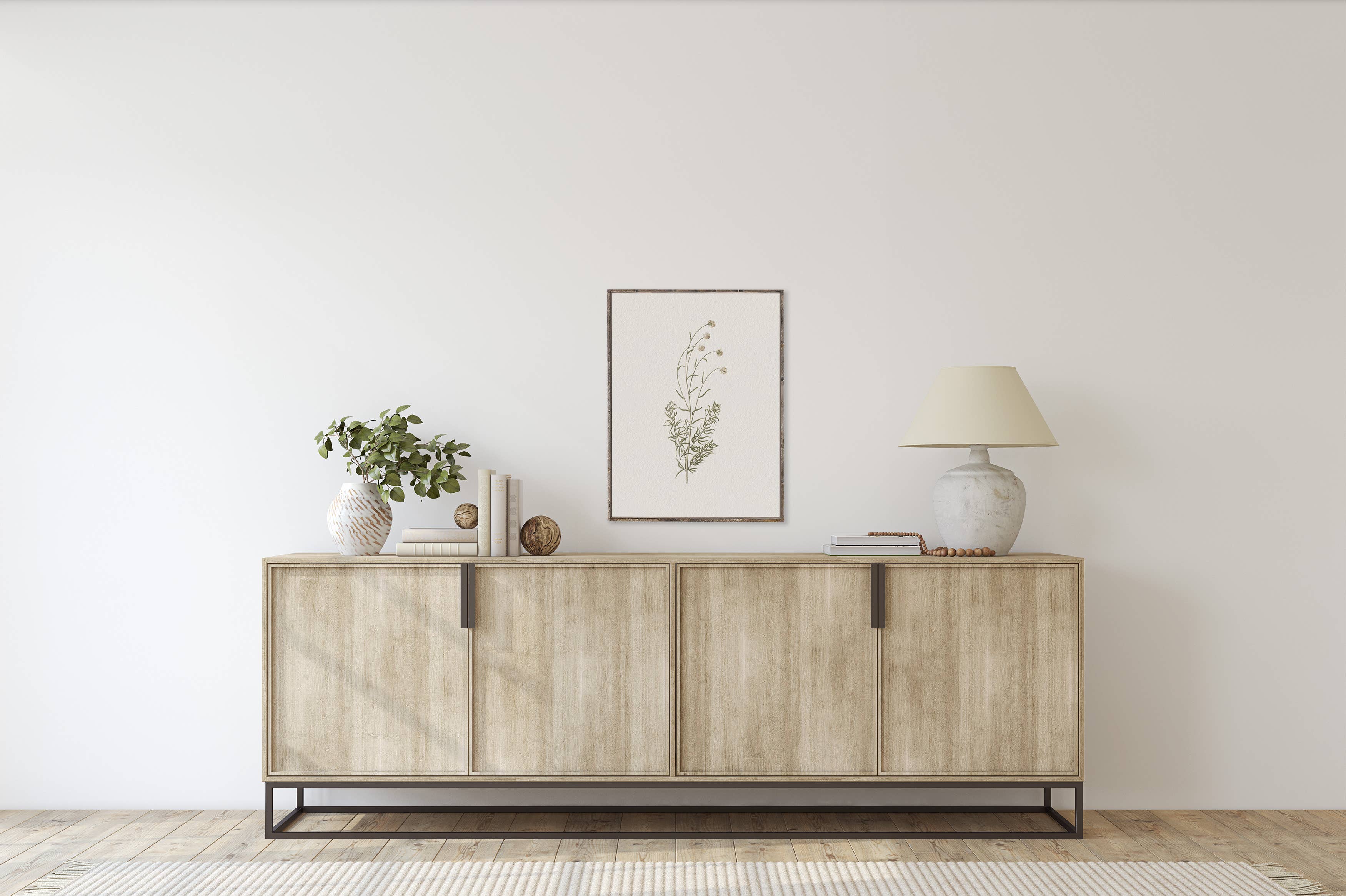 Hoekstra Decor - Wholesale Art Print - Floral Print Framed |Botanical Flower Print A1062