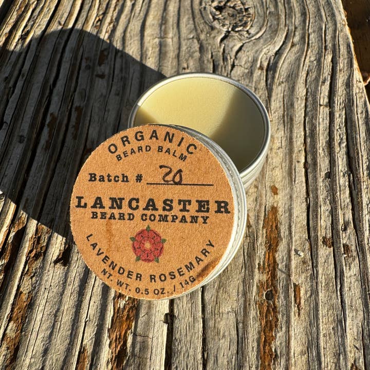 Lancaster Beard Company - Wholesale Beard Styling Product - Lavender Rosemary Organic Beard Balm3