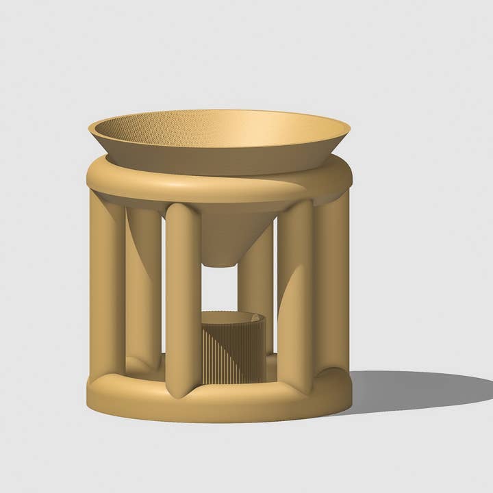 Rosebud Homegoods – wholesale Plant pot – Conduit Plant Stand with Planter & Catch4