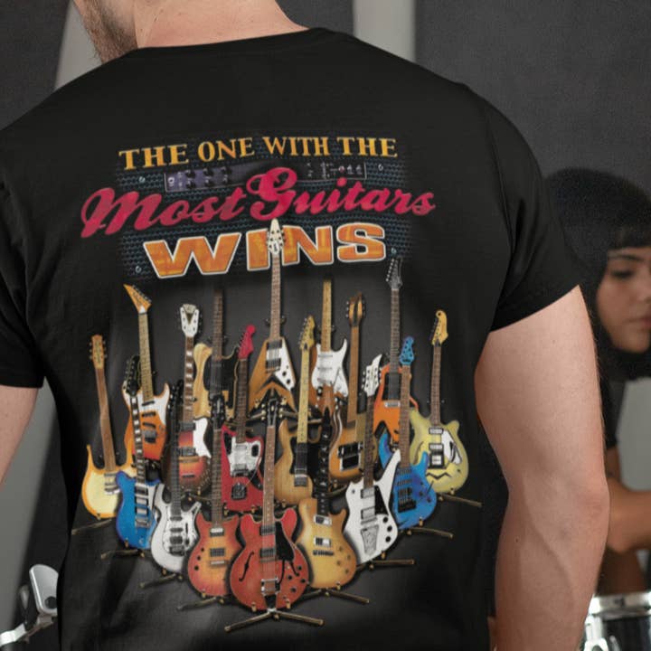 Most Guitar Stand - 4,5 oz Baumwoll-T-Shirt für den Großhandel von Taboo Apparel