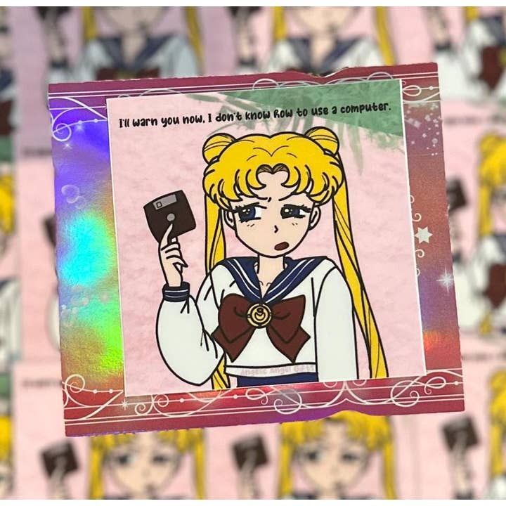 Angelic Angel Gifts - Wholesale Sticker - Sailor Moon Waterproof Vinyl Anime Stickers for Laptops1
