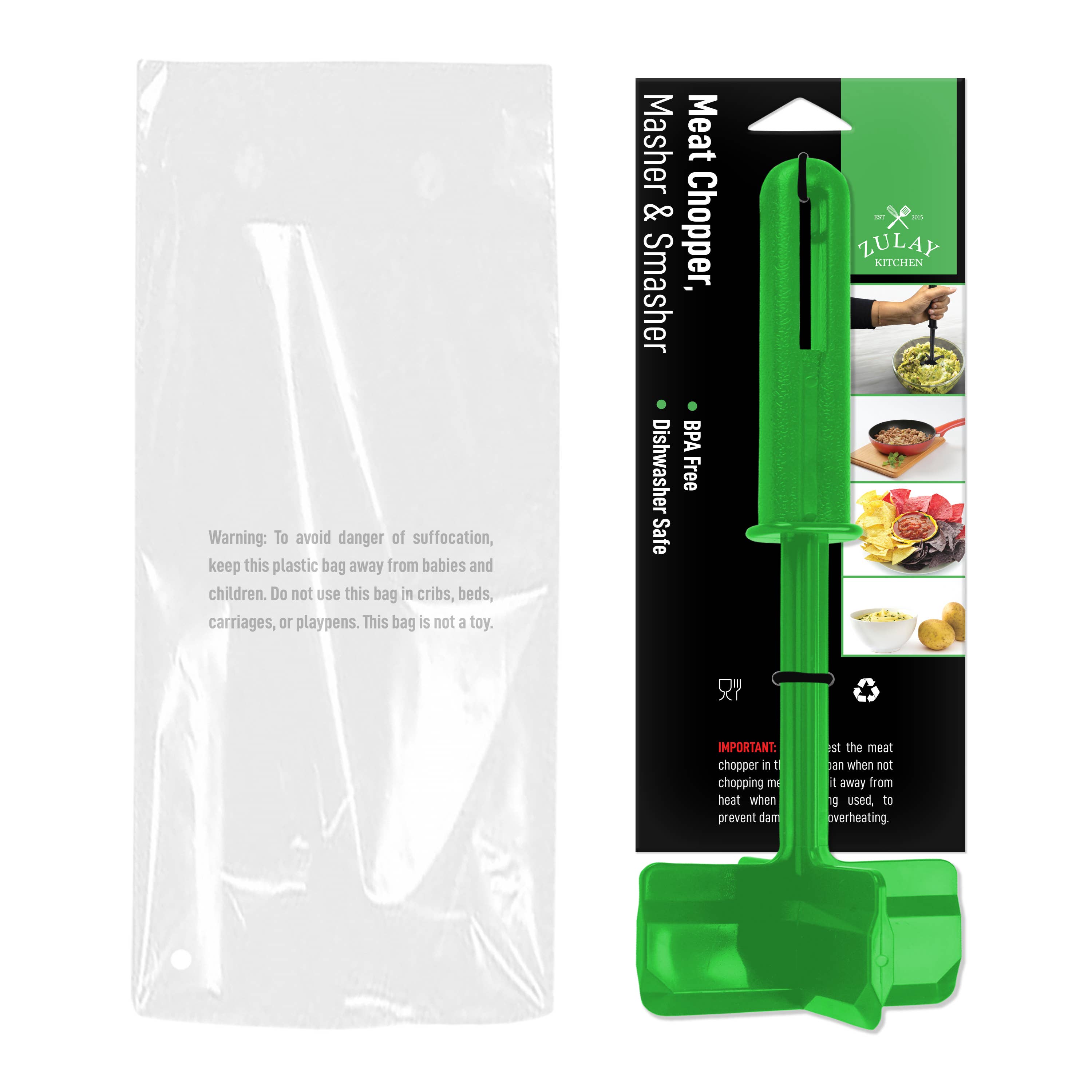 Zulay Kitchen - Vente Ustensile/gadget de cuisine - Hachoir à viande pour bœuf haché et hachoir à bœuf haché17