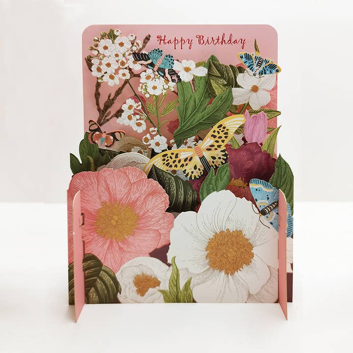 Alljoy Design - Wholesale Birthday Card - Miniature World pop up card - BIRTHDAY