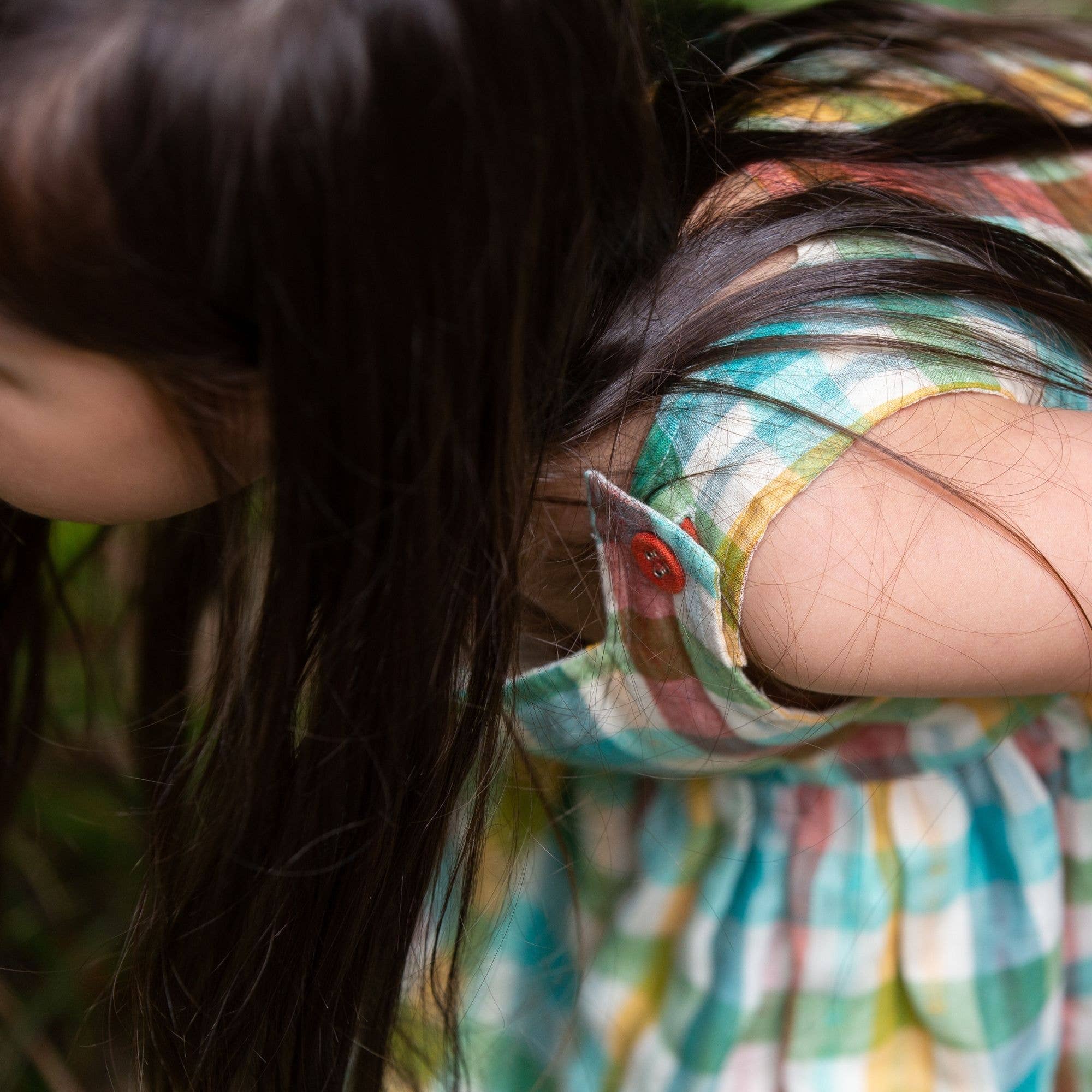 Rainbow Reversible Pinny Dress for wholesale on Faire14