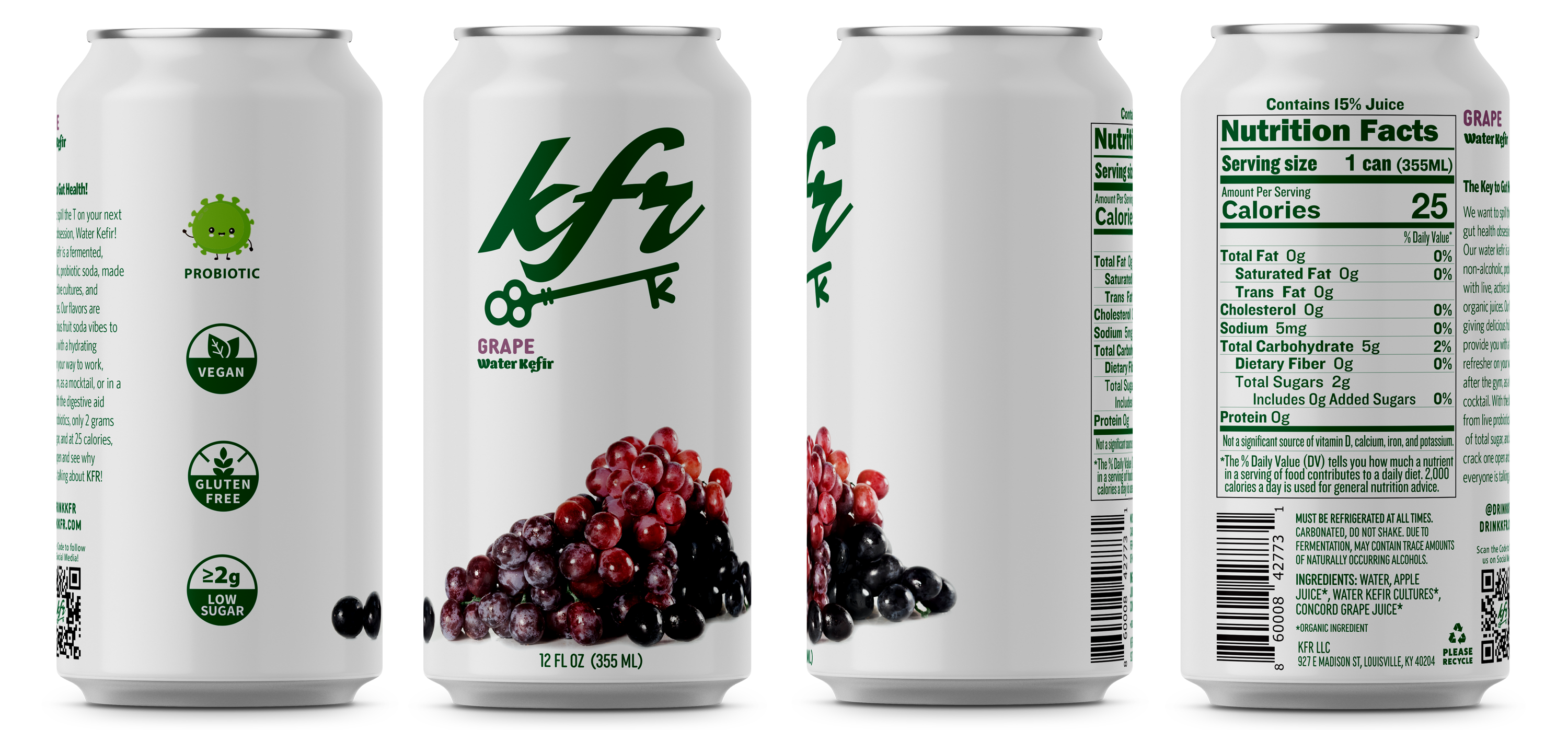 KFR - Wholesale Kombucha - Grape Water Kefir1