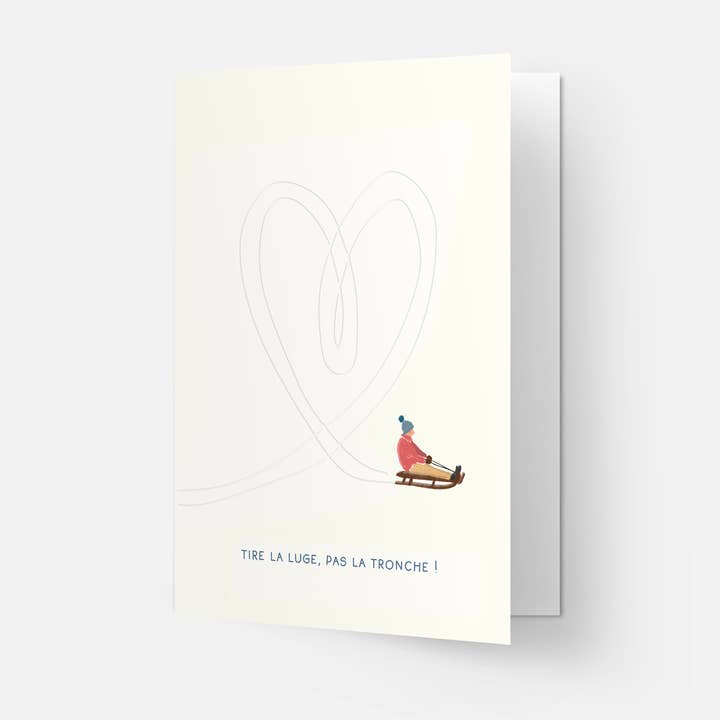 Kaart Blanche - Wholesale Birthday Card - Langlauf you longtime - trending greeting card (also in FR)3