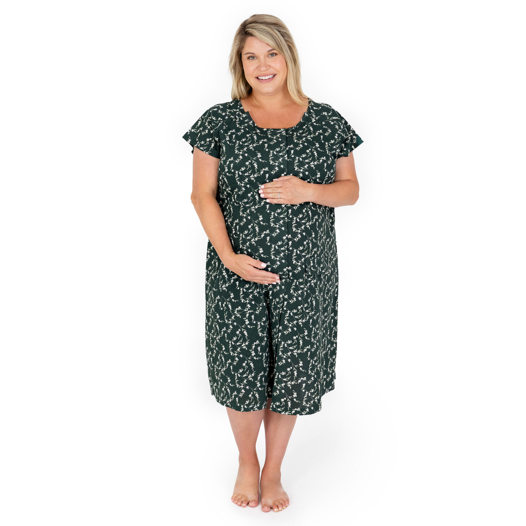 Kindred Bravely - Wholesale Dress - Maternity - 3 In 1 Universal Labor, Delivery & Nursing Gown10