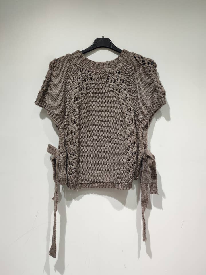 Pomelo paris - Wholesale Knitted jumper – Women′s - ROMA Knot Pull 79503